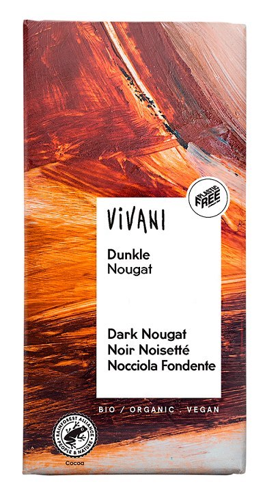 CZEKOLADA GORZKA NUGATOWA BIO 100 g - VIVANI VIVANI (czekolady, batony, kakao instant) CZEKOLADA GORZKA NUGATOWA BIO 100 g - VIVANI VIVANI (czekolady, batony, kakao instant)