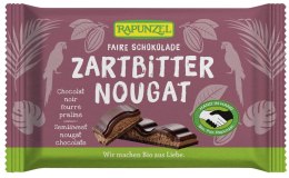 CZEKOLADA GORZKA Z NADZIENIEM NUGATOWYM BIO 100 g - RAPUNZEL RAPUNZEL (kremy orzechowe, ketchupy, czekolady)