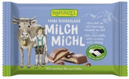 CZEKOLADA MLECZNA Z NADZIENIEM MLECZNYM DLA DZIECI BIO 100 g - RAPUNZEL RAPUNZEL (kremy orzechowe, ketchupy, czekolady)