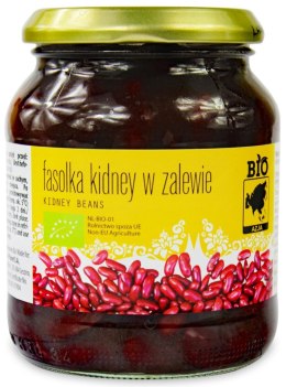 FASOLKA CZERWONA KIDNEY W ZALEWIE BIO 360 g (240 g) (SŁOIK) - BIO PLANET BIO PLANET - seria INNE