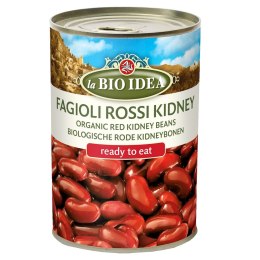 FASOLKA CZERWONA KIDNEY W ZALEWIE BIO 400 g (240 g) - LA BIO IDEA LA BIO IDEA (makarony, strączkowe,sosy pomidorowe)