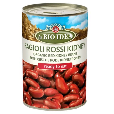 FASOLKA CZERWONA KIDNEY W ZALEWIE BIO 400 g (240 g) - LA BIO IDEA LA BIO IDEA (makarony, strączkowe,sosy pomidorowe) FASOLKA CZERWONA KIDNEY W ZALEWIE BIO 400 g (240 g) - LA BIO IDEA LA BIO IDEA (makarony, strączkowe,sosy pomidorowe)