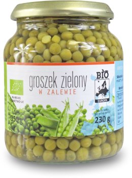 GROSZEK ZIELONY W ZALEWIE BIO 350 g (230 g) (SŁOIK) - BIO PLANET BIO PLANET - seria INNE