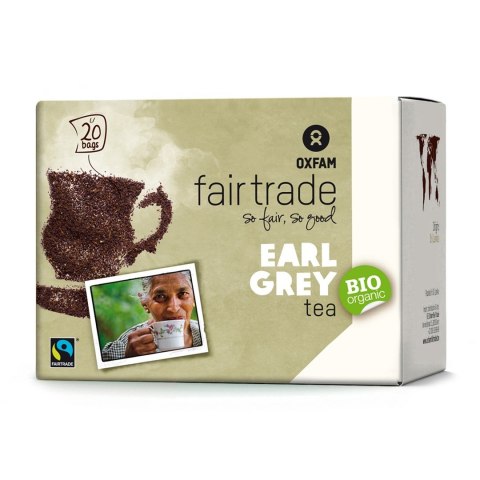 HERBATA CZARNA EARL GREY FAIR TRADE BIO (20 x 1,8 g) 36 g - OXFAM OXFAM FAIR TRADE (FT) (kawy i inne produkty FT) HERBATA CZARNA EARL GREY FAIR TRADE BIO (20 x 1,8 g) 36 g - OXFAM OXFAM FAIR TRADE (FT) (kawy i inne produkty FT)