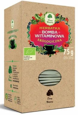 HERBATKA BOMBA WITAMINOWA BIO (25 x 3 g) 75 g - DARY NATURY DARY NATURY - herbatki