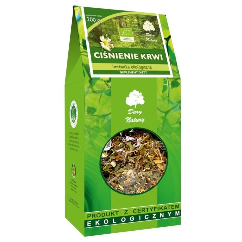 HERBATKA CIŚNIENIE KRWI BIO 200 g - DARY NATURY DARY NATURY - herbatki HERBATKA CIŚNIENIE KRWI BIO 200 g - DARY NATURY DARY NATURY - herbatki