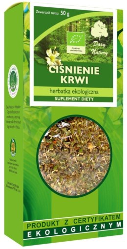 HERBATKA CIŚNIENIE KRWI BIO 50 g - DARY NATURY DARY NATURY - herbatki