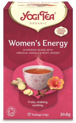 HERBATKA DLA KOBIET - ENERGIA (WOMEN'S ENERGY) BIO (17 x 1,8 g) 30,6 g - YOGI TEA YOGI TEA (herbaty i herbatki)