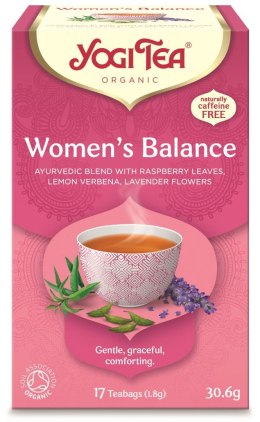 HERBATKA DLA KOBIET - RÓWNOWAGA (WOMEN'S BALANCE) BIO (17 x 1,8 g) 30,6 g - YOGI TEA YOGI TEA (herbaty i herbatki)