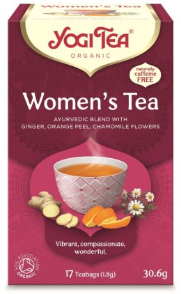 HERBATKA DLA KOBIET (WOMEN'S TEA) BIO (17 x 1,8 g) 30,6 g - YOGI TEA YOGI TEA (herbaty i herbatki)