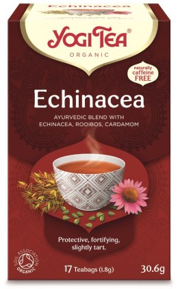 HERBATKA ECHINACEA BIO (17 x 1,8 g) 30,6 g - YOGI TEA YOGI TEA (herbaty i herbatki)