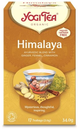 HERBATKA HIMALAYA BIO (17 x 2 g) 34 g - YOGI TEA YOGI TEA (herbaty i herbatki)