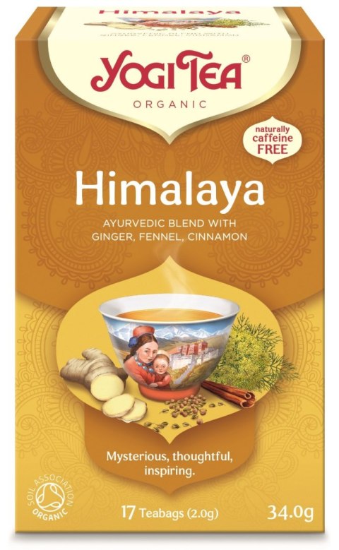 HERBATKA HIMALAYA BIO (17 x 2 g) 34 g - YOGI TEA YOGI TEA (herbaty i herbatki) HERBATKA HIMALAYA BIO (17 x 2 g) 34 g - YOGI TEA YOGI TEA (herbaty i herbatki)