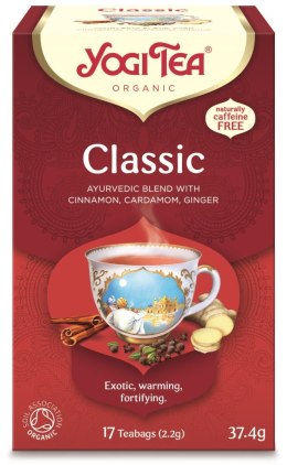HERBATKA KLASYCZNA (CLASSIC) BIO (17 x 2,2 g) 37,4 g - YOGI TEA YOGI TEA (herbaty i herbatki)