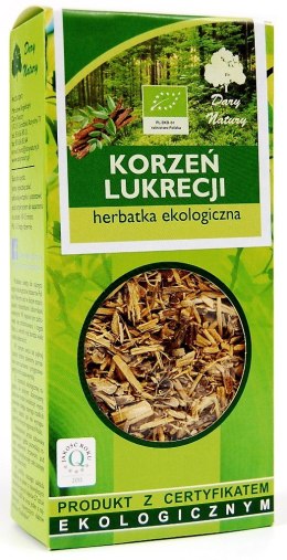 HERBATKA KORZEŃ LUKRECJI BIO 50 g - DARY NATURY DARY NATURY - herbatki
