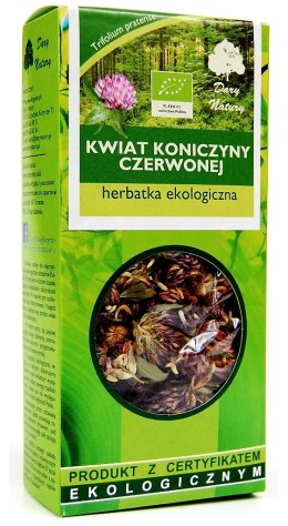 HERBATKA KWIAT KONICZYNY CZERWONEJ BIO 25 g - DARY NATURY DARY NATURY - herbatki