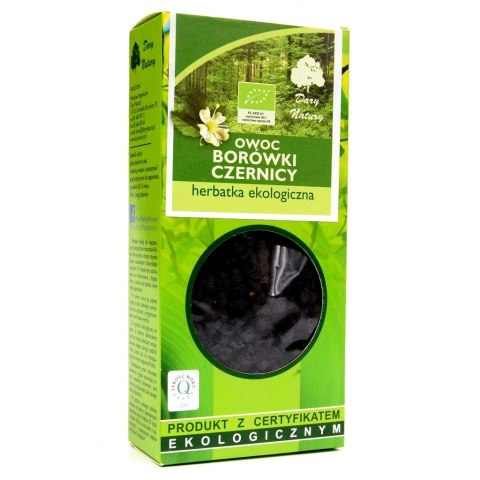 HERBATKA OWOC BORÓWKI CZERNICY BIO 100 g - DARY NATURY DARY NATURY - herbatki HERBATKA OWOC BORÓWKI CZERNICY BIO 100 g - DARY NATURY DARY NATURY - herbatki
