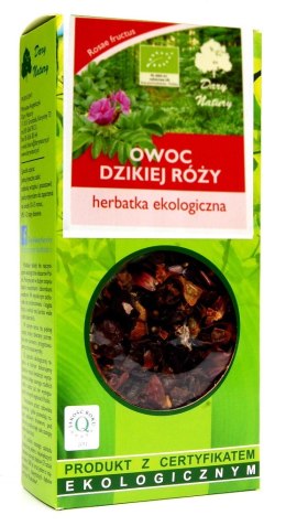 HERBATKA OWOC DZIKIEJ RÓŻY BIO 50 g - DARY NATURY DARY NATURY - herbatki