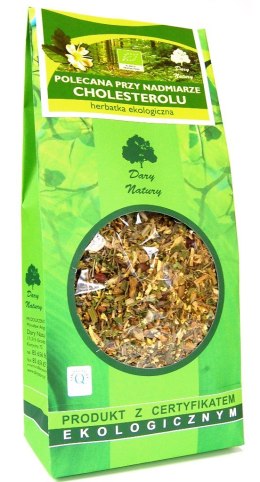HERBATKA POLECANA PRZY NADMIARZE CHOLESTEROLU BIO 200 g - DARY NATURY DARY NATURY - herbatki
