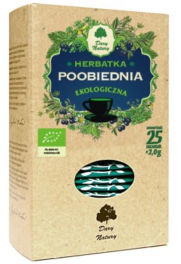 HERBATKA POOBIEDNIA BIO (25 x 2 g) 50 g - DARY NATURY DARY NATURY - herbatki