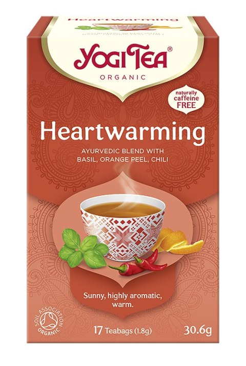 HERBATKA RADOŚĆ ŻYCIA (HEARTWARMING) BIO (17 x 1,8 g) 30,6 g - YOGI TEA YOGI TEA (herbaty i herbatki) HERBATKA RADOŚĆ ŻYCIA (HEARTWARMING) BIO (17 x 1,8 g) 30,6 g - YOGI TEA YOGI TEA (herbaty i herbatki)