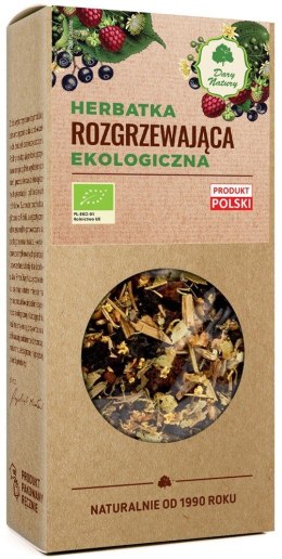 HERBATKA ROZGRZEWAJĄCA BIO 50 g - DARY NATURY DARY NATURY - herbatki