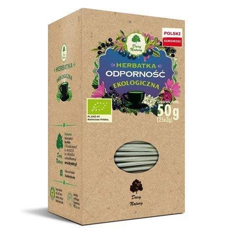 HERBATKA UODPARNIAJĄCA BIO (25 x 2 g) 50 g - DARY NATURY DARY NATURY - herbatki