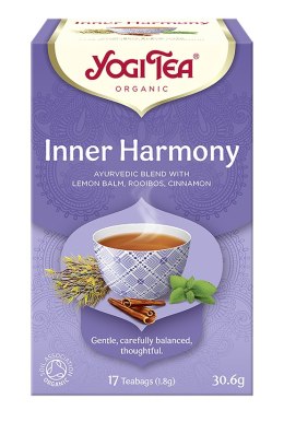 HERBATKA WEWNĘTRZNA HARMONIA (INNER HARMONY) BIO (17 x 1,8 g) 30,6 g - YOGI TEA YOGI TEA (herbaty i herbatki)