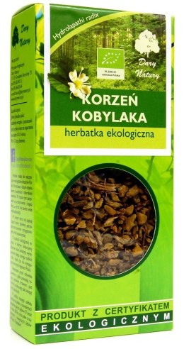 HERBATKA Z KORZENIA KOBYLAKA BIO 50 g - DARY NATURY DARY NATURY - herbatki