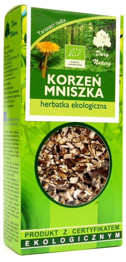 HERBATKA Z KORZENIA MNISZKA BIO 100 g - DARY NATURY DARY NATURY - herbatki HERBATKA Z KORZENIA MNISZKA BIO 100 g - DARY NATURY DARY NATURY - herbatki