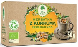 HERBATKA Z KURKUMĄ BIO (25 x 2 g) 50 g - DARY NATURY DARY NATURY - herbatki