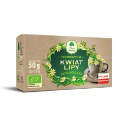 HERBATKA Z KWIATU LIPY BIO (25 x 2 g) 50 g - DARY NATURY DARY NATURY - herbatki