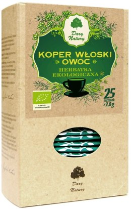 HERBATKA Z OWOCU KOPRU WŁOSKIEGO BIO (25 x 2 g) 50 g - DARY NATURY DARY NATURY - herbatki