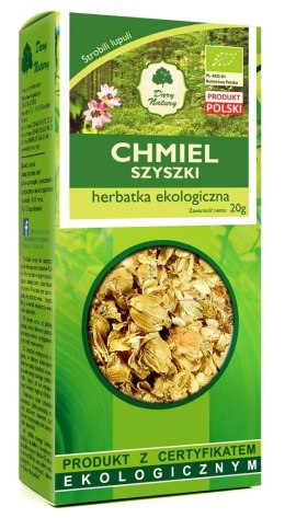 HERBATKA Z SZYSZEK CHMIELU BIO 20 g - DARY NATURY DARY NATURY - herbatki
