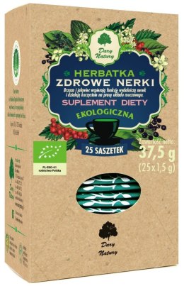 HERBATKA ZDROWE NERKI BIO (25 x 1,5 g) 37,5 g - DARY NATURY DARY NATURY - herbatki