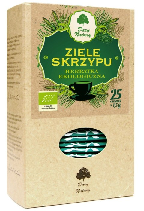HERBATKA ZIELE SKRZYPU BIO (25 x 1,5 g) 37,5 g - DARY NATURY DARY NATURY - herbatki HERBATKA ZIELE SKRZYPU BIO (25 x 1,5 g) 37,5 g - DARY NATURY DARY NATURY - herbatki