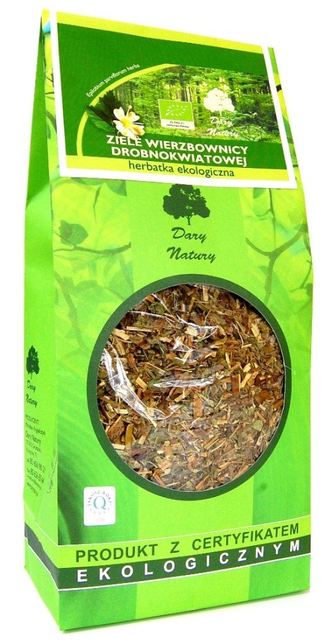 HERBATKA ZIELE WIERZBOWNICY DROBNOKWIATOWEJ BIO 200 g - DARY NATURY DARY NATURY - herbatki HERBATKA ZIELE WIERZBOWNICY DROBNOKWIATOWEJ BIO 200 g - DARY NATURY DARY NATURY - herbatki