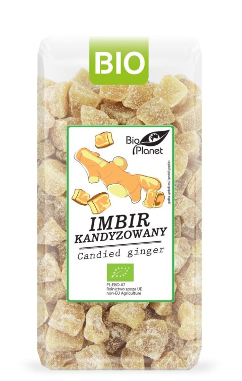 IMBIR KANDYZOWANY BIO 400 g - BIO PLANET BIO PLANET - seria PRZEKĄSKI IMBIR KANDYZOWANY BIO 400 g - BIO PLANET BIO PLANET - seria PRZEKĄSKI