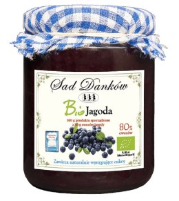 JAGODA 80 % BIO 260 g - SAD DANKÓW SAD DANKÓW (przetwory owocowe)