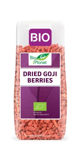 JAGODY GOJI SUSZONE BIO 100 g - BIO PLANET BIO PLANET - seria FIOLETOWA (owoce suszone)