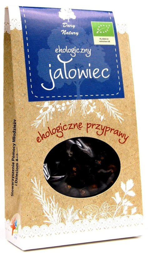 JAŁOWIEC BIO 30 g - DARY NATURY DARY NATURY - przyprawy i zioła JAŁOWIEC BIO 30 g - DARY NATURY DARY NATURY - przyprawy i zioła