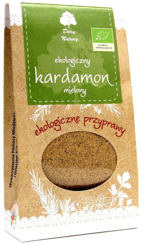 KARDAMON MIELONY BIO 50 g - DARY NATURY DARY NATURY - przyprawy i zioła KARDAMON MIELONY BIO 50 g - DARY NATURY DARY NATURY - przyprawy i zioła