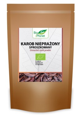 KAROB NIEPRAŻONY SPROSZKOWANY BIO 200 g - BIO PLANET BIO PLANET - seria INNE