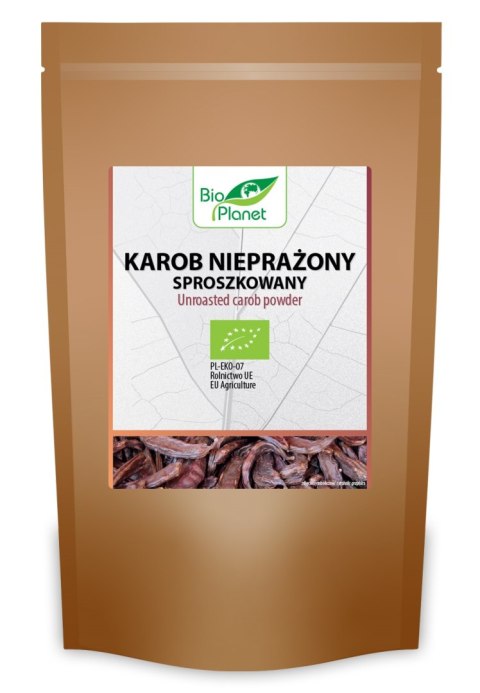 KAROB NIEPRAŻONY SPROSZKOWANY BIO 200 g - BIO PLANET BIO PLANET - seria INNE KAROB NIEPRAŻONY SPROSZKOWANY BIO 200 g - BIO PLANET BIO PLANET - seria INNE