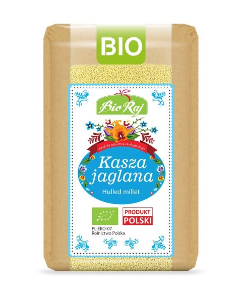 KASZA JAGLANA BIO (POLSKA) 500 g - BIO RAJ BIO RAJ (100 % z Polski) KASZA JAGLANA BIO (POLSKA) 500 g - BIO RAJ BIO RAJ (100 % z Polski)