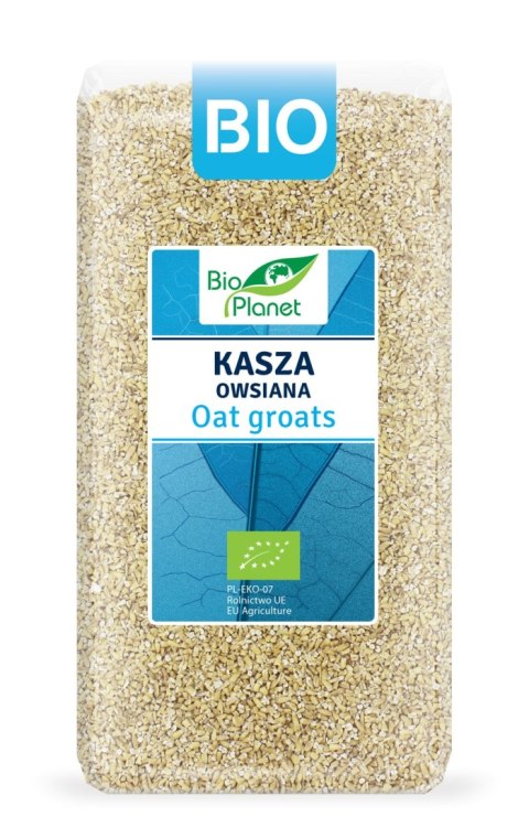 KASZA OWSIANA BIO 500 g - BIO PLANET BIO PLANET - seria NIEBIESKA (ryże, kasze, ziarna) KASZA OWSIANA BIO 500 g - BIO PLANET BIO PLANET - seria NIEBIESKA (ryże, kasze, ziarna)