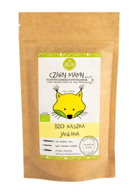KASZKA JAGLANA BEZ DODATKU CUKRÓW BIO 200 g - HELPA HELPA (kaszki) KASZKA JAGLANA BEZ DODATKU CUKRÓW BIO 200 g - HELPA HELPA (kaszki)