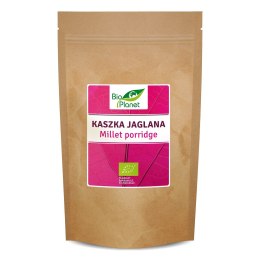 KASZKA JAGLANA BEZ DODATKU CUKRÓW BIO 500 g - BIO PLANET BIO PLANET - seria RÓŻOWA (płatki, otręby, musli)