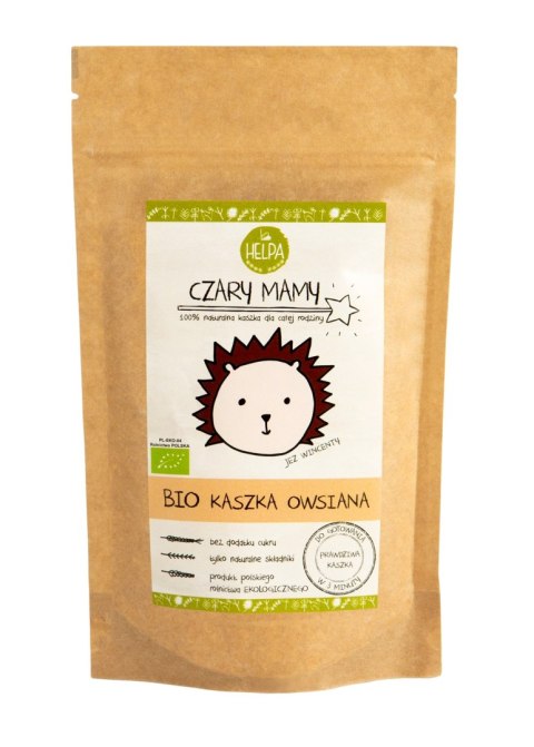 KASZKA OWSIANA BEZ DODATKU CUKRÓW BIO 200 g - HELPA HELPA (kaszki) KASZKA OWSIANA BEZ DODATKU CUKRÓW BIO 200 g - HELPA HELPA (kaszki)