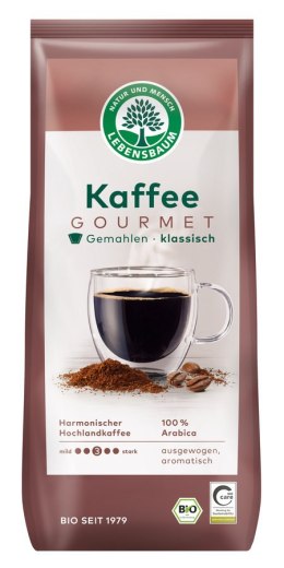 KAWA MIELONA ARABICA 100 % KLASYCZNA BIO 500 g - LEBENSBAUM LEBENSBAUM (przyprawy, herbaty, kawy)